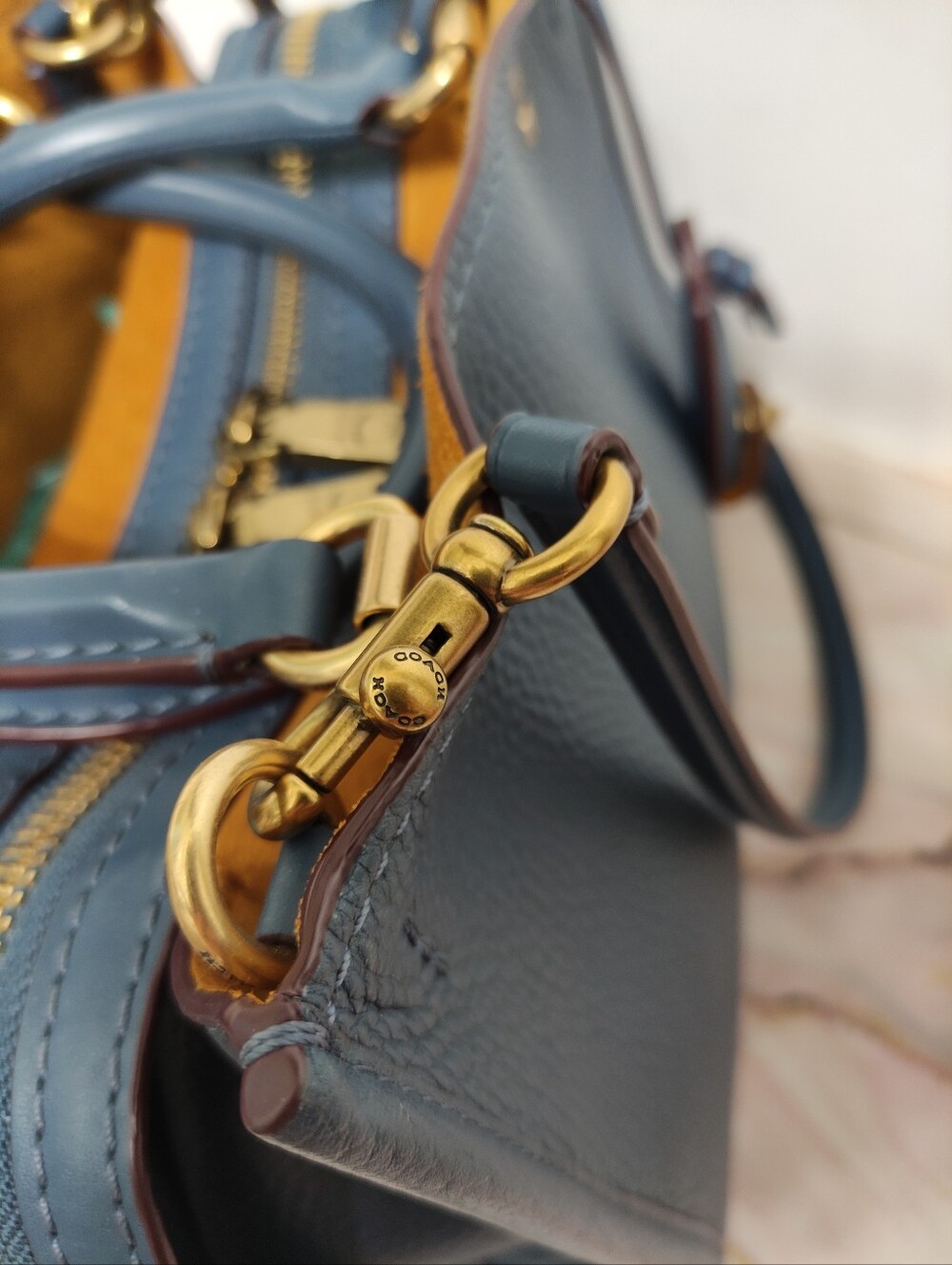 Coach 1941 Rogue 25 Style 54536 Blue Denim - Picture 17 of 17